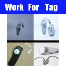 Мини металлический крючок деактиватора антикражных этикеток Detacher приспособление для удаления защитной бирки инструмент для EAS жесткая бирка