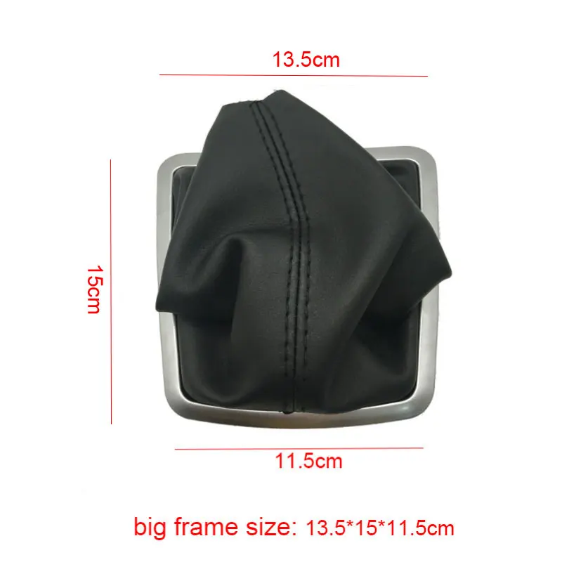 Car Styling Shift Gear Knob & Gaitor Leather Boot For FORD FOCUS MK2 2004-2012