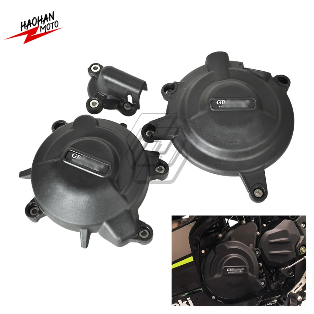 For Kawasaki NINJA 400 2018-2019 Engine Protection Water Pump Cover Kit for GB Racing