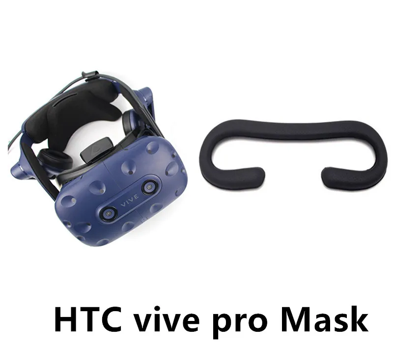 vive pro Для htc vive/pro VR Memory Face Foam замена. Удобная подушечка из искусственной кожи, увеличивающая рост. 10*210*110 мм - Цвет: vive pro