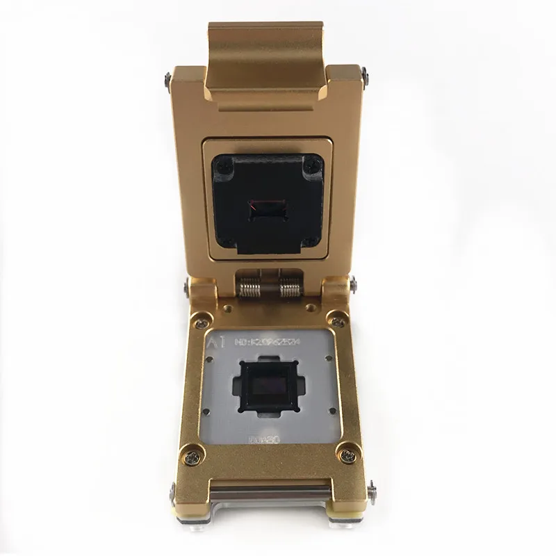 Подгонянный BGA ручной тестовый разъем для ваших чипов тест BGA80 pin pitch1.0mm с IC размером 10*10mm плакированная оболочка горит в розетке