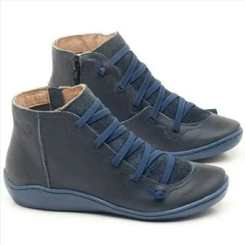 Женская обувь; женские Рабочие Ботинки Martin с высоким берцем; повседневные зимние женские ботинки; кожаная обувь на меху; большие размеры