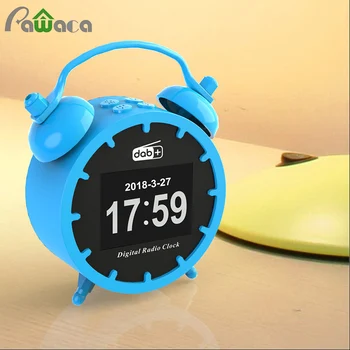 

DAB Digital Alarm Clock with Bluetooth&MP3 Snooze Wake up FM Radio Clock with Speaker Dual Sleep Timer LCD Screen Home Bedroom