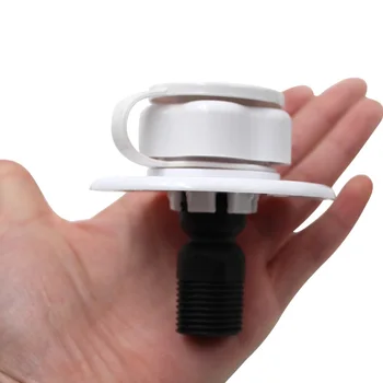 

19mm Car White Plastic G1/2 Thread Water Inlet Fresh Trailer Accessories RV Gravity Hatch Durable 1/2inch BSP