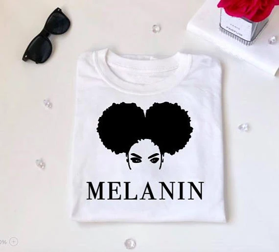 melanin t shirt dress