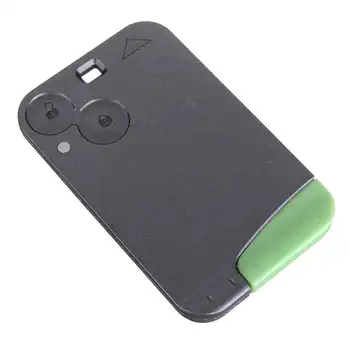 

Keyless Remote Smart Key Card Shell Housing Uncut Blade 2 Button Replacement For Renault Laguna