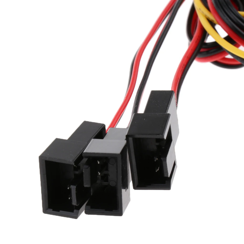 3 Channels PC Cooler Cooling Fan Speed Controller for CPU Case HDD DDR VGA AS L 3 Channels PC Cooler Cooling Fan Speed Controller for CPU Case HDD DDR VGA AS L