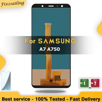 

100% Tested New LCD For Samsung Galaxy A7 2018 A750 SM-A750F A750F LCD Display Touch Screen Digitizer Assembly Replacement