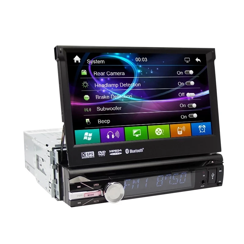 Автомагнитола Eunavi 1 din dvd плеер радио GPS автомобильная камера музыкальный