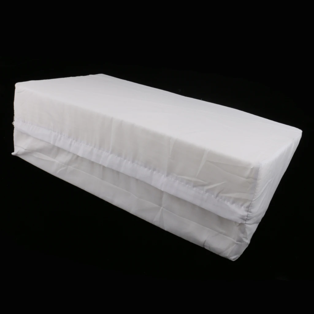 High Density Foam Orthopedic Acid Reflux Bed Wedge Pillow Back Leg Elevation Cushion Anit Bedsore Pressure Pain Relief 