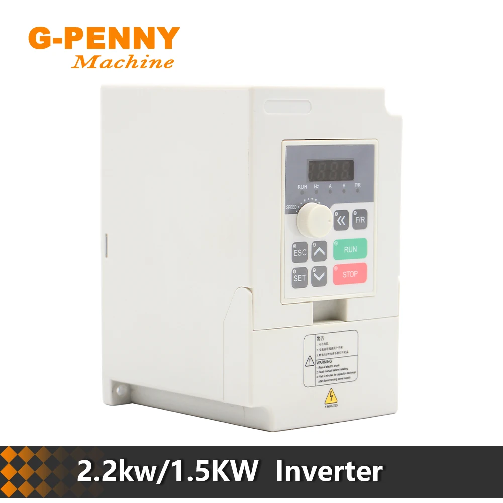 Free Shipping! 220v 1.5kw VFD Variable Frequency Drive 2.2kw vector Inverter Motor Speed Control 0-1000Hz  Frequency Converter