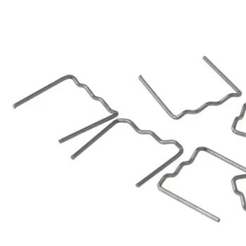 

Supplies Flat 1000PCS Hot staples Standard Pre Cut 0.8mm Stapler Repair