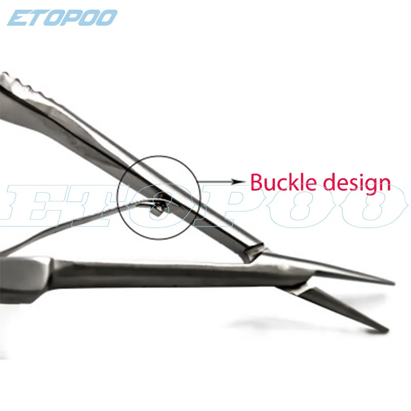 Медицинский держатель игл из нержавеющей стали с длинной и короткой ручкой зажим