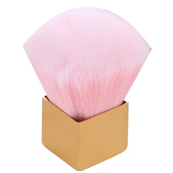 

1Pc Gold Nail Brush Acrylic UV Gel Nail Art Powder Cleaning Dust Remover Gradient Brush Manicure Nail Art Care Tool
