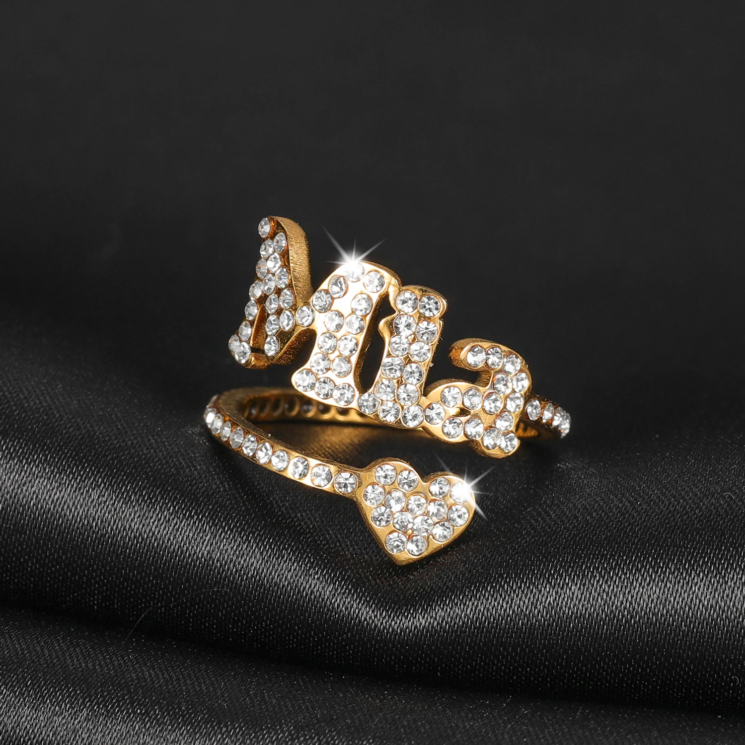 Fashion Capital Letters ANGEL Knuckle Ring| Alibaba.com