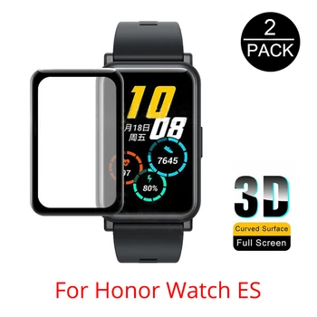 

2pcs HD Clear Anti-Scratch Film For Huawei Honor Watch ES FULL Coverage Screen Protector Film PMMA Curved 3D Composite Material