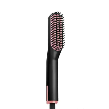 

Beard Comb Pig Bristle Brush Multi-Function Hair Dryer Wet And Dry Hot Air Comb Straight Hair Comb Men'S Style Comb