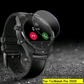 

5PC Anti Scratch HD Tempered Glass Screen Protector For Ticwatch Pro 2020 Smart Watch Full Cover Film Guard for Tic Watch Pro