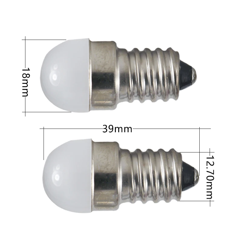 Omgeving Cataract sokken Mini E14 Led Bulb Ac Dc 12v 24v 60v 1.5w Small Milky Shell Pendant Fridge  Refrigerator Light 12 24 60 Volt Spotlight Candle Lamp - Led Bulbs & Tubes  - AliExpress