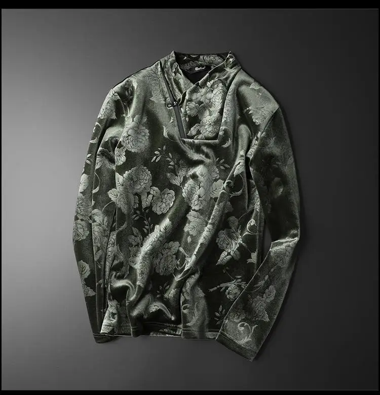 AH11679Fashion мужские топы и тройники Подиумные роскошные известные бренды европейский дизайн Короткие вечерние футболки с принтом мужская одежда