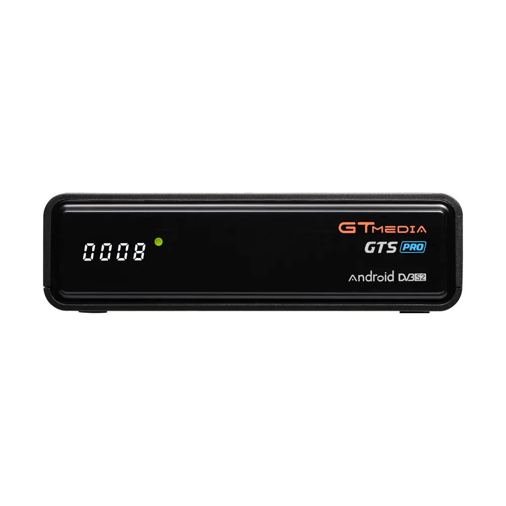 Gtmedia gts pro DVB S2 спутниковый ресивер+ Android 6,0 tv box 4k BT4.0 Встроенный Wi-Fi передатчик для интернет-телевидения M3U Gt медиа V8 Nova обновление