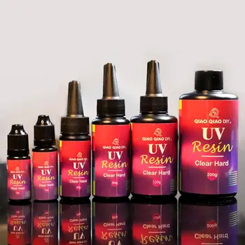 

DIY Hard Jewelry Making UV Glue Rubber Thin Transparent Accessories Model Dipping Resin Craft UV Epoxy A7L0