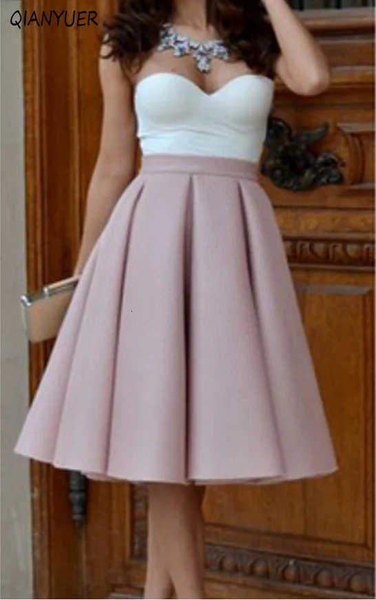 Распродажа; Женская Модная элегантная юбка в горошек; сезон осень; плиссированная юбка