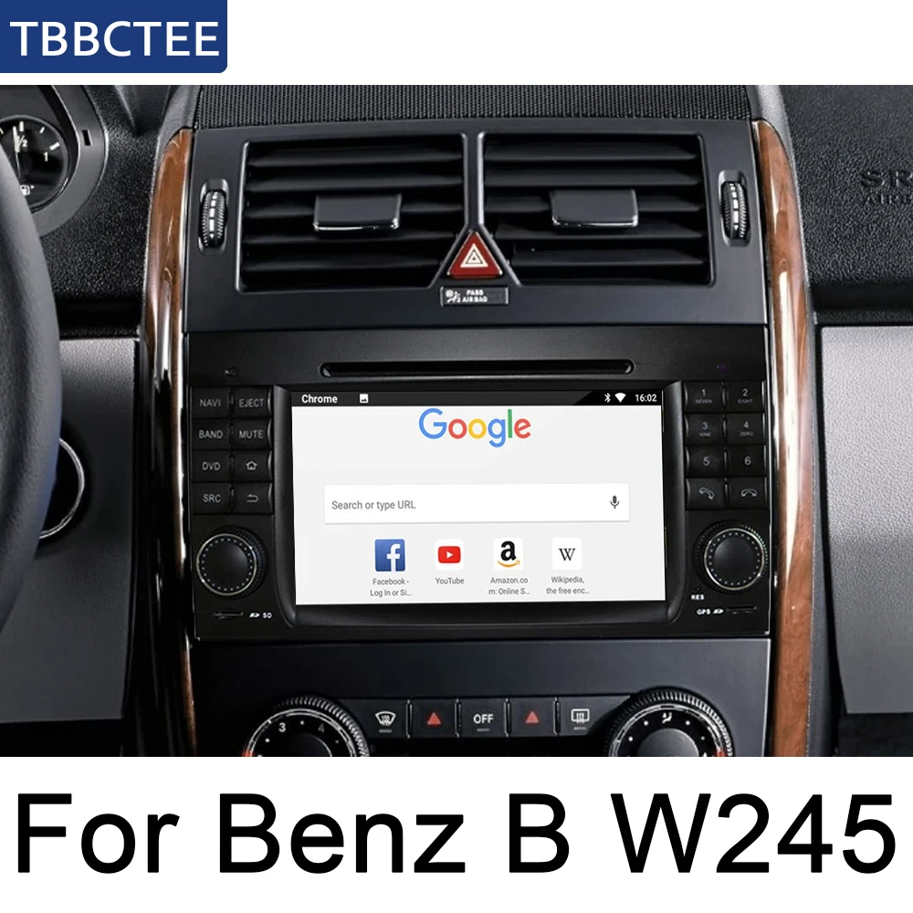 Для Mercedes Benz B Class W245 2005 ~ 2011 NTG мультимедийный плеер HD стерео Android автомобильный DVD GPS