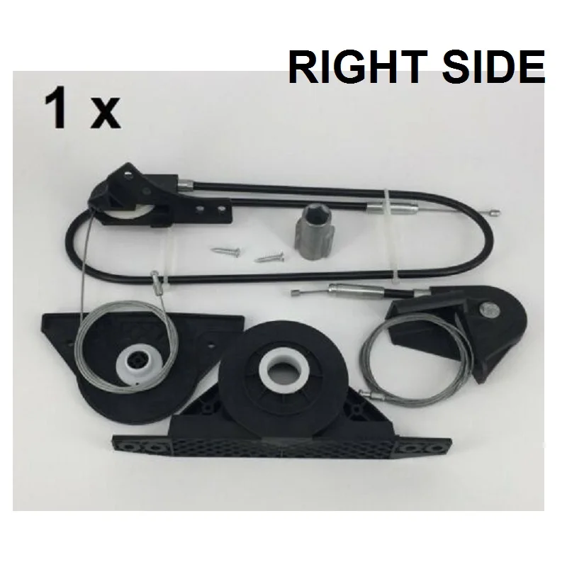 Best Price FOR VW T5 TRANSPORTER Multivan Caravelle ELECTRIC SLIDING DOOR REPAIR CABLE KIT RIGHT SIDE NEW Onwards 03