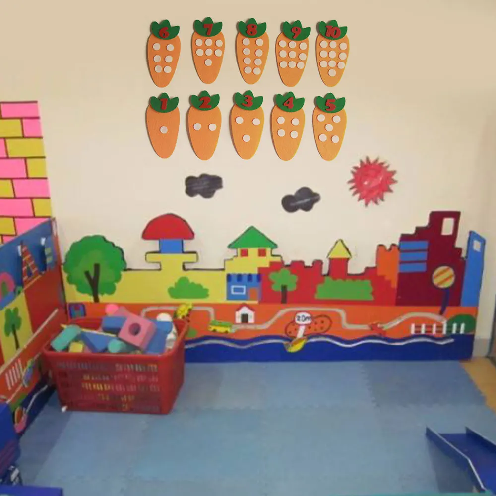 DIY математические игрушки детский сад матч обучающие средства для детей Подарки обучающая игрушка нетканые детские головоломки ручной
