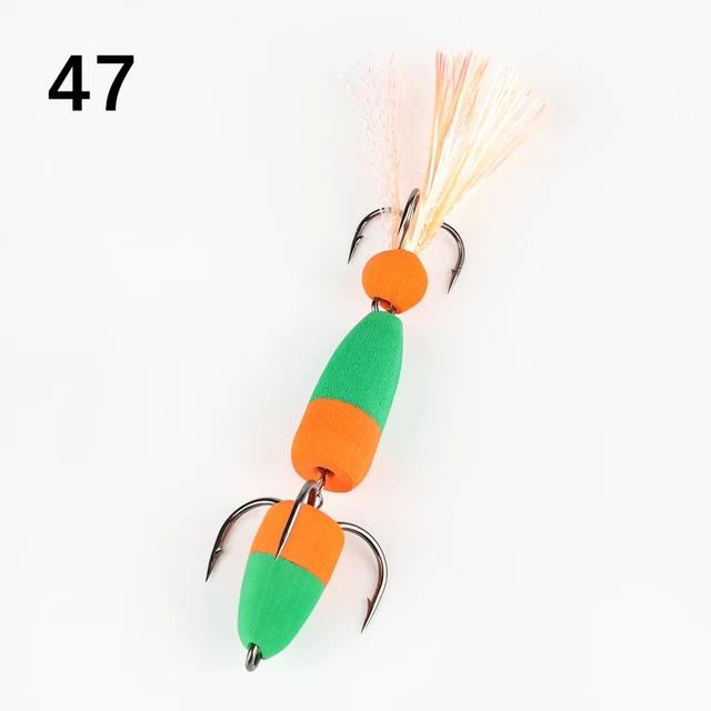 W.P.E New Fishing Lure 1pcs M Swim Bait Soft Lure High Density Foam Lure Fishing Tackle Multicolor Bass Artificial Lure Wobblers 47
