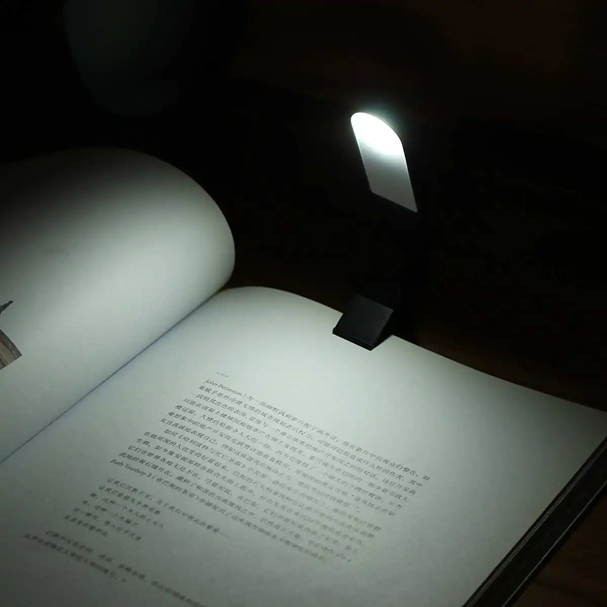 Rechargeable Book Light Reading Lamp Adjustable Brightness Flexible LED Light Dormitories Prevent Eye Clip-on LED Desk Lamp
