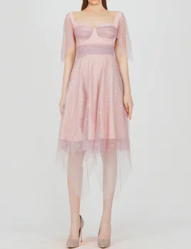 

Celebrity Sexy Dress Elegant Night CLub Shining Wedding Women Fashion Party Dress Plue Size XS-XL