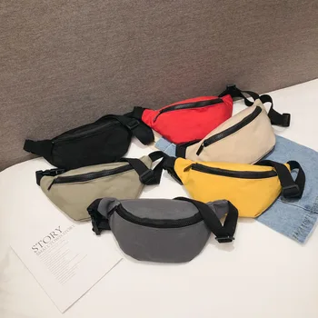 

2020 New Kids Mini Waist Bag Nylon Fanny Pack for Boy Girl Phone Chest Bag Baby Belt Bag Waist Pack