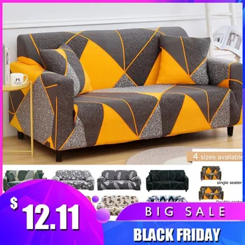

Stretch Elastic Sofa Cover Sofa Towel Slip Resistant Sofa Covers For Living Room Fully Wrapped Anti Dust Slipcovers Couch Cover