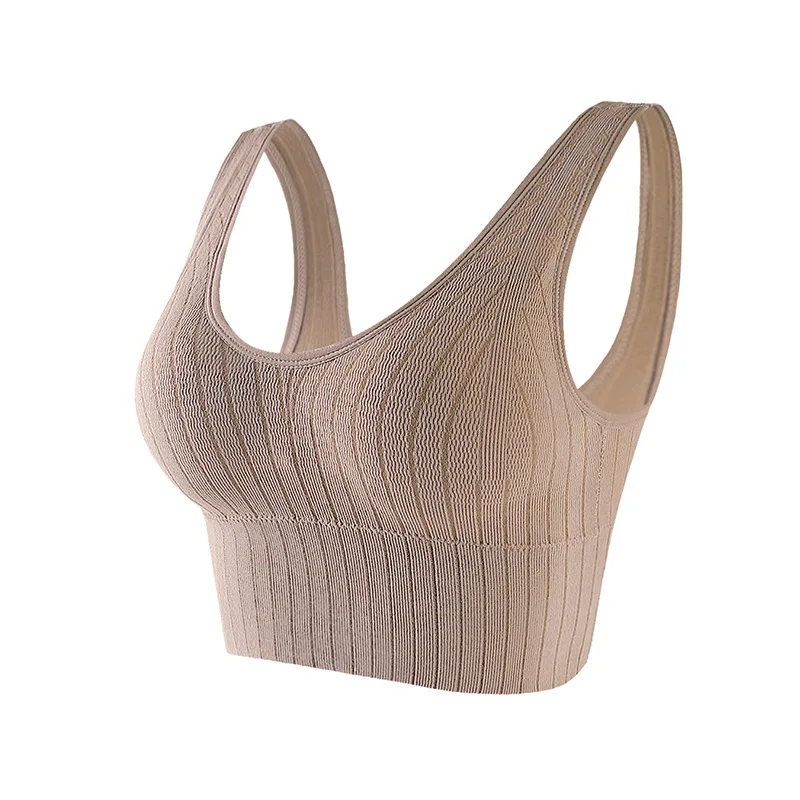 Women Tube Top Sexy Crop Top Women Bra Seamless Sports Bra Streetwear Sleeveless Crop Camis Summer Tops Bandeau Basic Tank