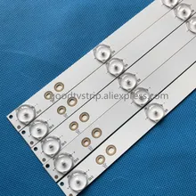 5 шт./лот 10 светодиодный s светодиодный подсветка бар для АОС 43 дюйма Hai er 43CH6000 LB-PF3528-GJD2P5C435X10-B экран TPT430H3