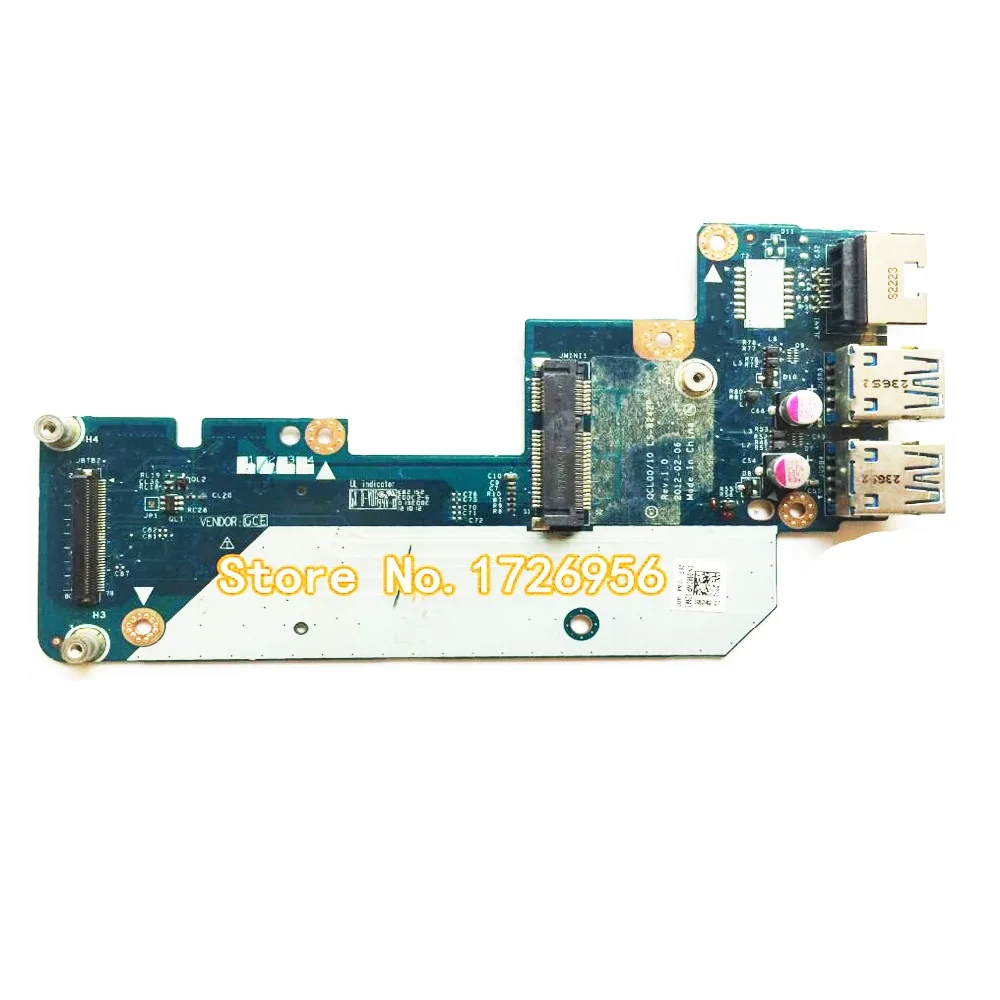 Для 15R 5520 7520 USB Ethernet LAN разъем платы LS-8242P 0N7JHH N7JHH