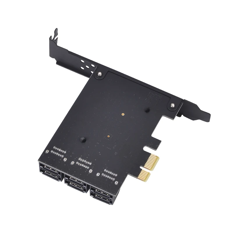 Добавить на карту PCI-E/PCIE карта SATA PCI Express SATA 3 PCIE на SATA 3,0 карта 6 портов SATA3 PCIE X1 карта с низкий кронштейн