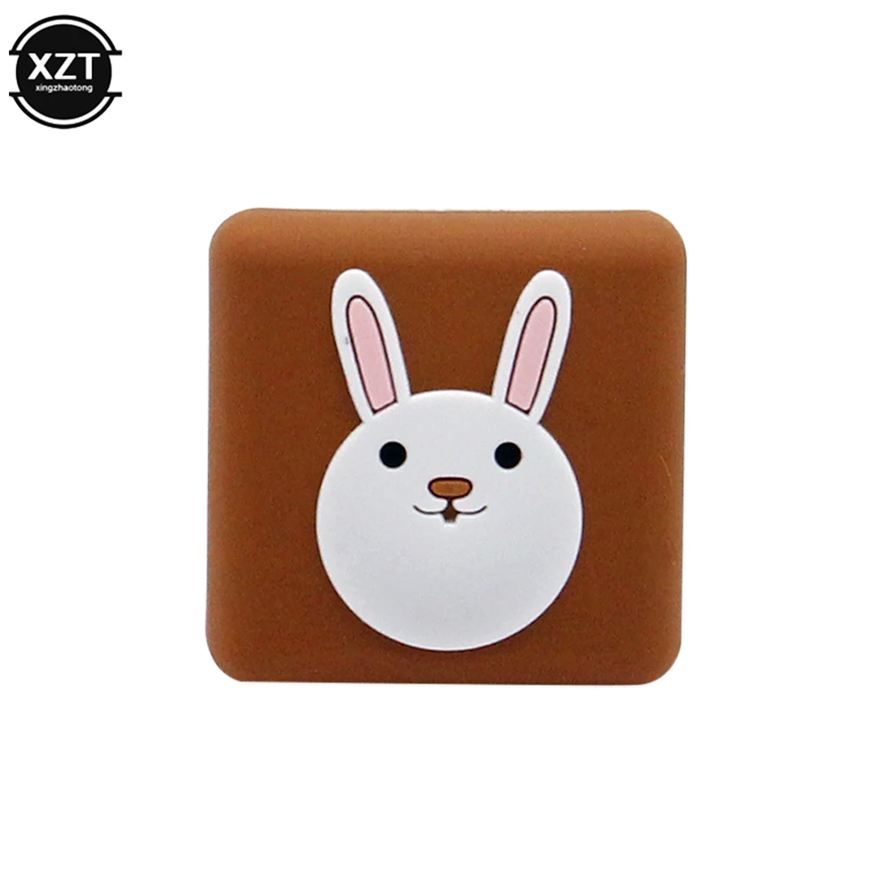 1 Pcs Silencer Crash Pad Silicone Self Adhesive Cartoon Door Stopper Wall Protectors Door Handle Bumpers er Guard Stoppers