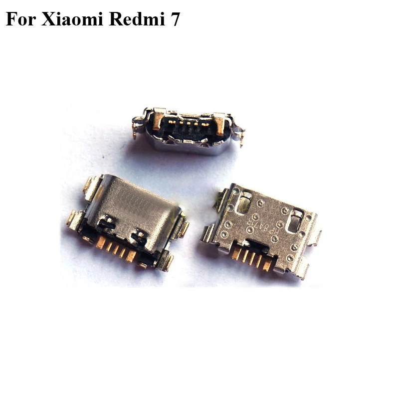 5 шт. Новинка для Xiaomi redmi 7 зарядное устройство соединительные детали Запасные части USB док-станция зарядный порт redmi 7 hongmi 7
