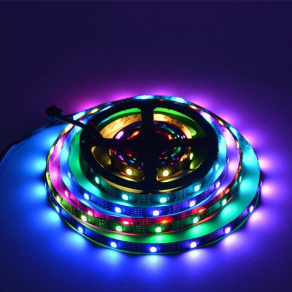 WS2813 (обновление WS2812B) RGB Светодиодная лента 30/60 пикселей/светодиодов/м