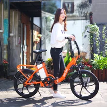 

K-STAR 20-inch Alloy Lightweight Folding Electric Lithium Battery Car Battery Power Electric Bicycle Adult Instead Of Walking