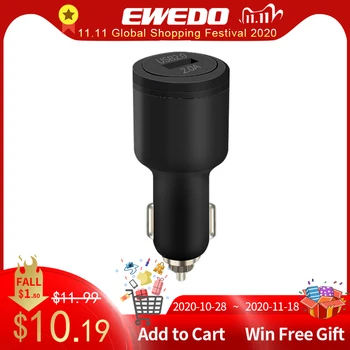 

EDEDO USB Car Charger 2.0A Fast Charging Mobile Phone Accessories For Samsung Huawei Xiaomi USB-Car-Charger Adapter QC2.0