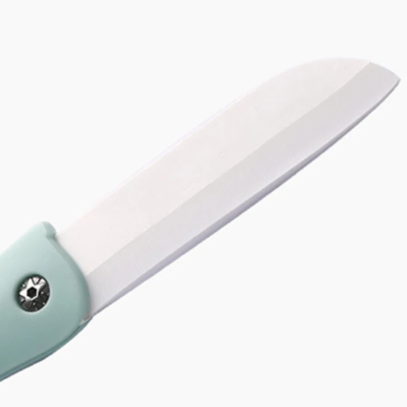 Mini Ceramic Folding Fruit Knife - Portable Kitchen Paring Knife