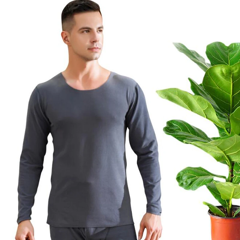 Men Dark Grey New Style Velvet Warm Thermal Underwear Set Long Johns For Male Female Warm Thermal Clothing Men Woman Winter Suit - Color: Men Dark Grey