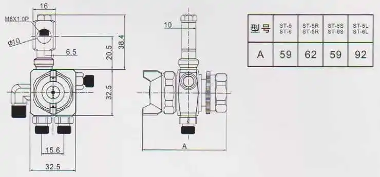 Стекловолоконный ST-5-распылитель, ST-5-распылитель, японский Краскораспылитель-пистолет Lumina ST-5, автоматический пищевой пистолет-распылитель, ST-6 Краскораспылитель