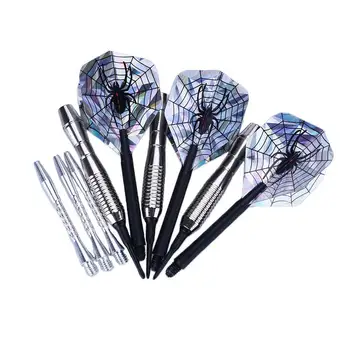 

3pcs Steel Tip Electronic Darts 18g Shafts Nice Harrow Point Wing Barrel