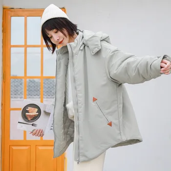 

2020 New Luxury Designer Men's Padded Jacket Autumn and Winter Solid Color Stitching Cotton Jacket Warm Hooded Cotton Jacket