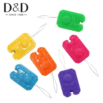 

Random 3/10pcs Hand Needle Threader Thread Threader Stitch Insertion Tool with Thread Cutter for Needlework Sewing Supplies